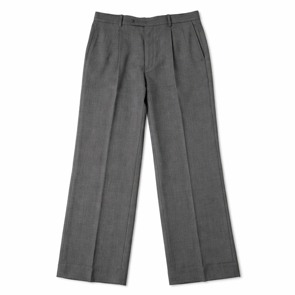 Ballin Super 120s Wool Dress Pants 36 Gray Comfort-EZE READ‎